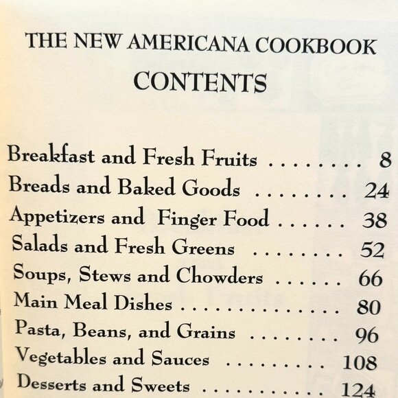 THE NEW AMERICANA COOKBOOK Sherri Eldridge ~A Heart-Healthy Recipe Excursion SC - Picture 3 of 9